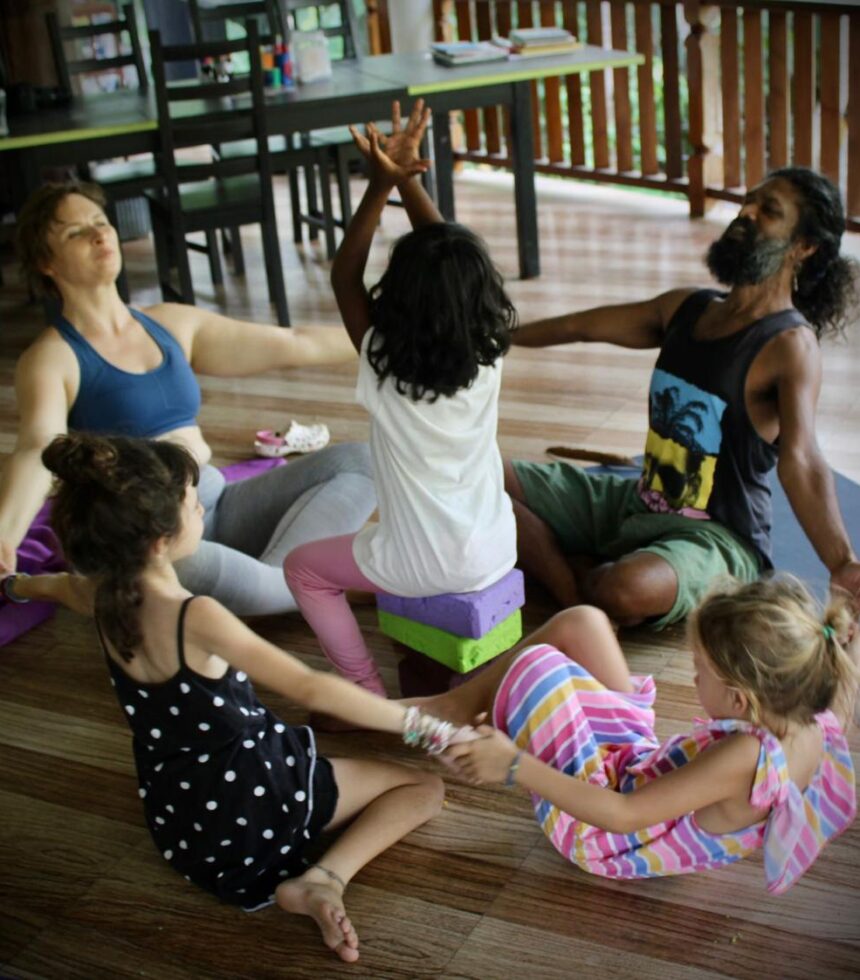 kids yoga with salasbananas