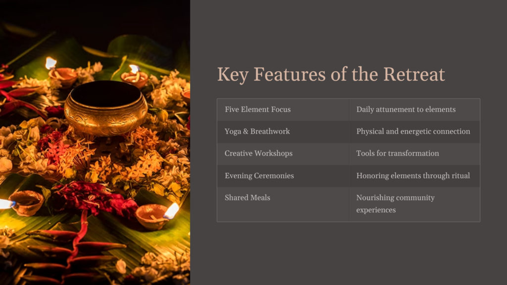 Journey Through Elements: A Transformative Retreat with Salasbananas