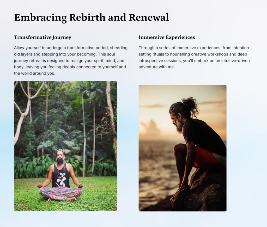 Proposal: Transformational Soul Journeys with Salasbananas