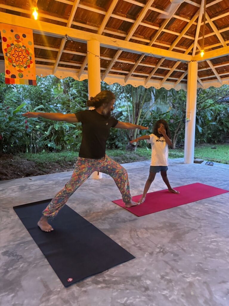 kids yoga with salasbananas