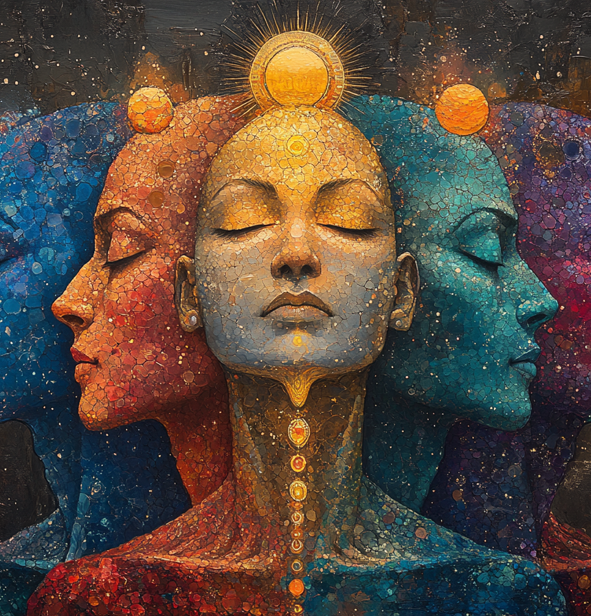 Pancha Kosha is a foundational teaching in Vedantic and yogic philosophy — a map of the self layered in five sheaths.